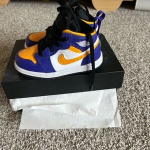 Nike Kids' Sneakers - Bold Purple, Orange, White BNIB